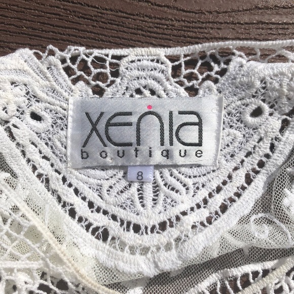 Oversized white Xenia shift dress - Picture 6 of 6